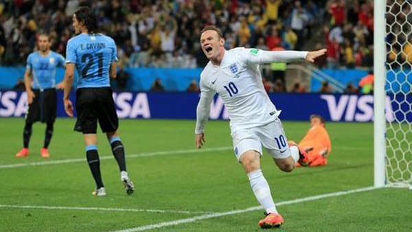 Wayne Rooney - Dunya Kupasi'dna Arjantin maçı gol sevinci