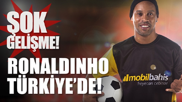 mobilbahis'in yeni yıldızı ronaldinho turkiye'de