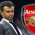 luis enrique ve arsenal logosu