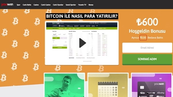 Youwin Bitcoin’i Para Yatırma Listesine Ekledi