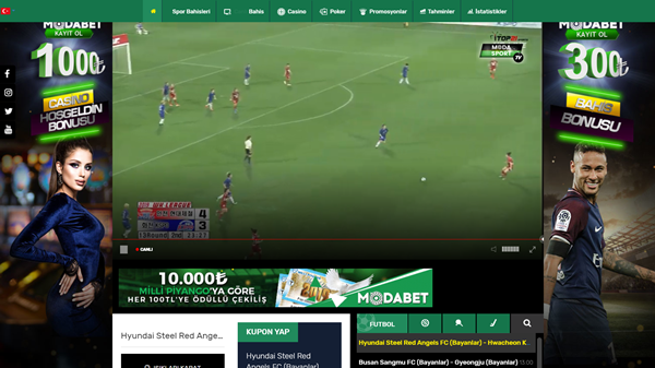 Modasport.tv Yeni Canlı Maç İzleme Adresi