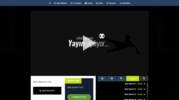 Bahisbeta.tv Yeni Canlı Maç İzleme Adresi