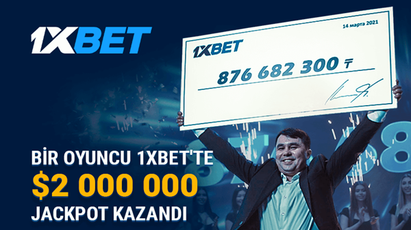 1xbet Kombine Kuponlarla 2 Milyon Dolar Kazandırdı