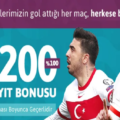 Youwin’in Euro 2020’de Kayıt Bonusu 50 TL Oldu