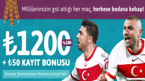 Youwin’in Euro 2020’de Kayıt Bonusu 50 TL Oldu