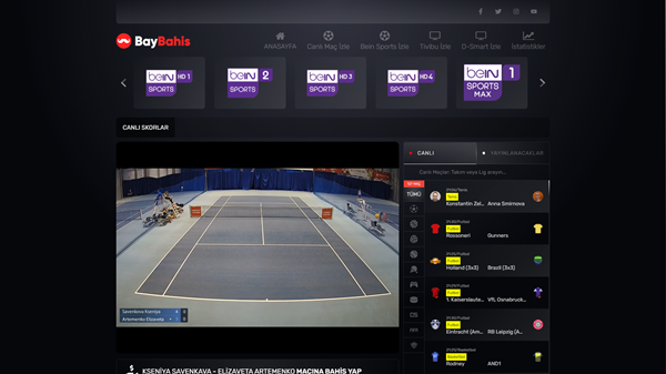 Baybahistv Yeni Canlı Maç İzleme Adresi