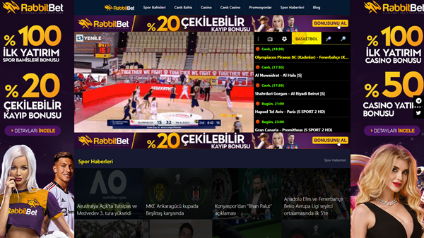 Rabbitbettv.online Yeni Canlı Maç İzleme Adresi